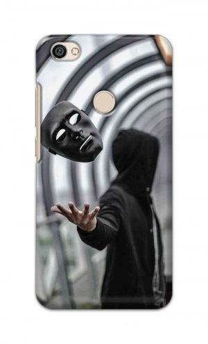 For Xiaomi Redmi Y1 Printed Mobile Case Back Cover Pouch (Mask Man)