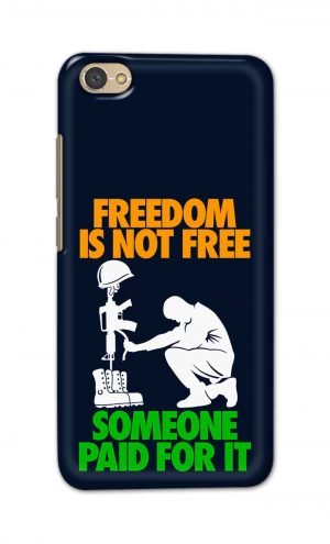 For Xiaomi Redmi Y1 Lite Printed Mobile Case Back Cover Pouch (Freedom Is Not Free)