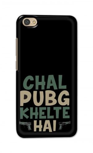 For Xiaomi Redmi Y1 Lite Printed Mobile Case Back Cover Pouch (Pubg Khelte Hain)