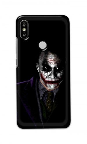 For Xiaomi Redmi Y2 Printed Mobile Case Back Cover Pouch (Joker Why So Serious)