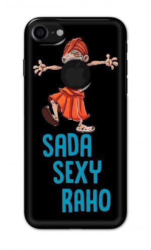 For Apple iPhone 7 / 8 Logo Cut Printed Mobile Case Back Cover Pouch (Sada Sexy Raho)