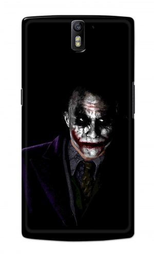 For OnePlus One Printed Mobile Case Back Cover Pouch (Joker Why So Serious)