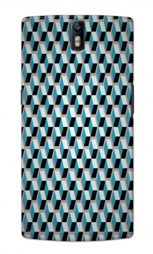For OnePlus One Printed Mobile Case Back Cover Pouch (Diamonds Pattern)