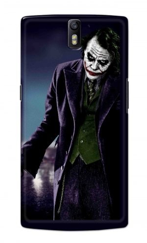 For OnePlus One Printed Mobile Case Back Cover Pouch (Joker Standing)