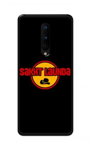 For OnePlus 8 Printed Mobile Case Back Cover Pouch (Sakht Launda)