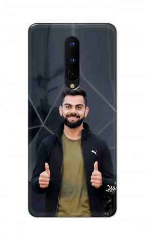 For OnePlus 8 Printed Mobile Case Back Cover Pouch (Virat Kohli)
