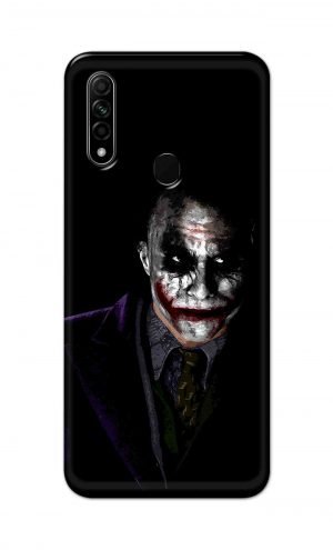 For Oppo A31 2020 Printed Mobile Case Back Cover Pouch (Joker Why So Serious)