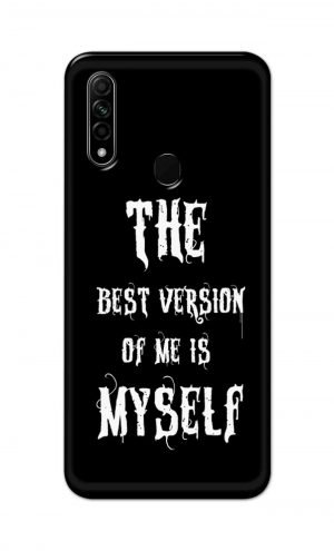 For Oppo A31 2020 Printed Mobile Case Back Cover Pouch (The Best Version Of Me)