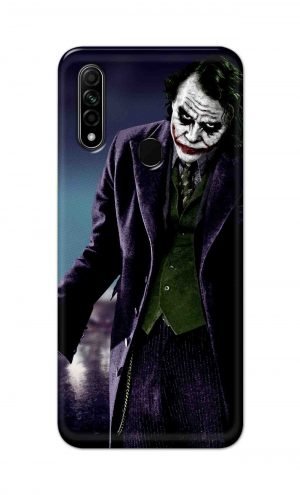 For Oppo A31 2020 Printed Mobile Case Back Cover Pouch (Joker Standing)