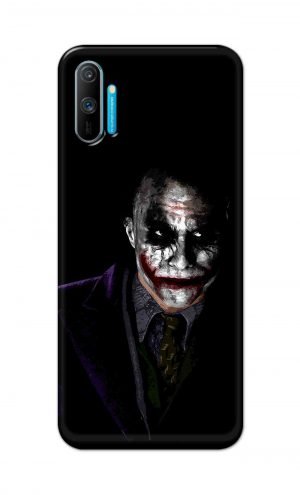 For Realme C3 Printed Mobile Case Back Cover Pouch (Joker Why So Serious)