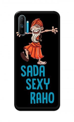 For Realme C3 Printed Mobile Case Back Cover Pouch (Sada Sexy Raho)