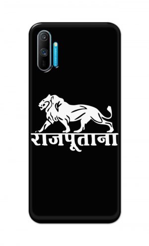 For Realme C3 Printed Mobile Case Back Cover Pouch (Rajputana)