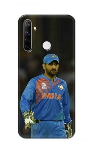 For Realme Narzo 10 Printed Mobile Case Back Cover Pouch (Mahendra Singh Dhoni)