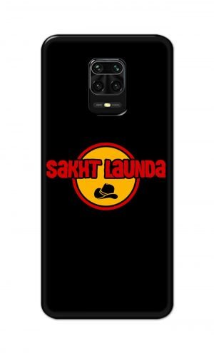 For Poco M2 Pro Printed Mobile Case Back Cover Pouch (Sakht Launda)