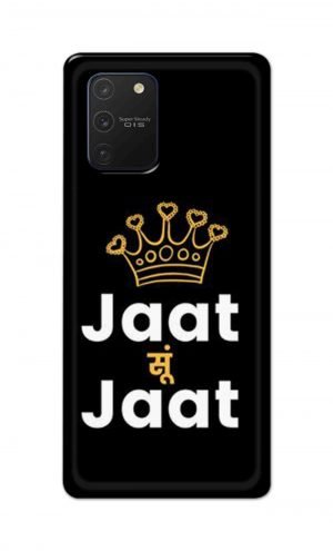 For Samsung Galaxy Note 10 Lite Printed Mobile Case Back Cover Pouch (Jaat Su Jaat)