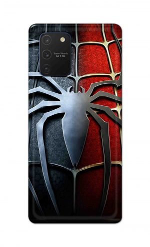 For Samsung Galaxy Note 10 Lite Printed Mobile Case Back Cover Pouch (Spider)