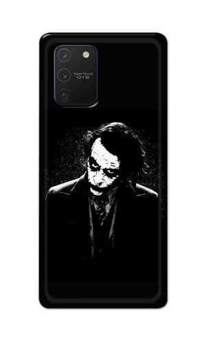 For Samsung Galaxy Note 10 Lite Printed Mobile Case Back Cover Pouch (Joker Black And White)