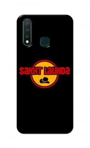 For Vivo Y19 Printed Mobile Case Back Cover Pouch (Sakht Launda)