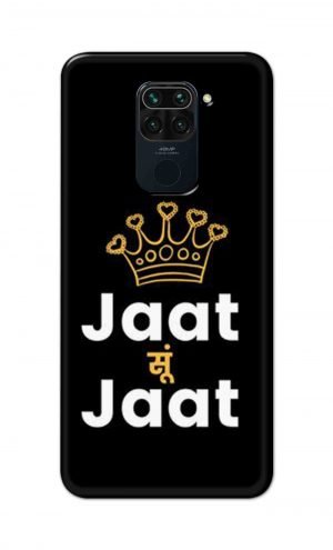 For Xiaomi Mi Redmi Note 9 Printed Mobile Case Back Cover Pouch (Jaat Su Jaat)